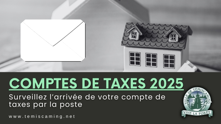 COMPTES DE TAXES MUNICIPALES | INFORMATIONS