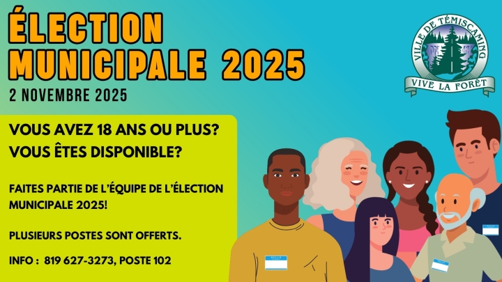 WANT TO HELP MAKE THE 2025 MUNICIPAL ELECTIONS RUN SMOOTHLY?