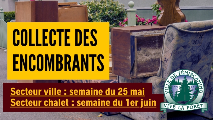 COLLECTE DES ENCOMBRANTS