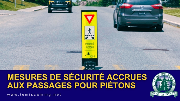 ENHANCED PEDESTRIAN CROSSING SAFETY MEASURES