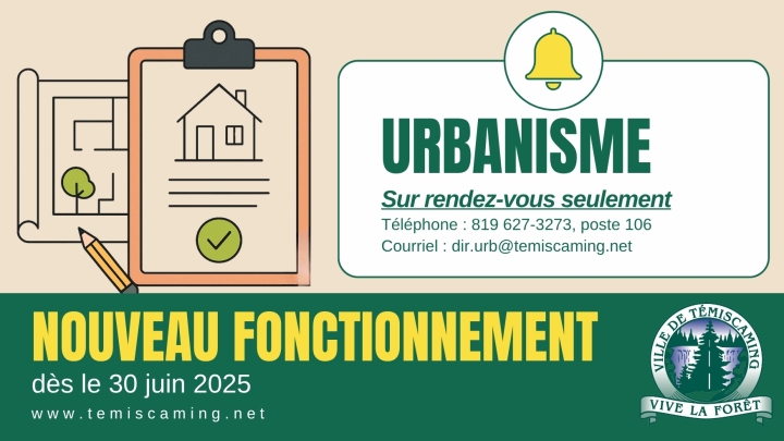 NEW PROCEDURE - URBAN PLANNING