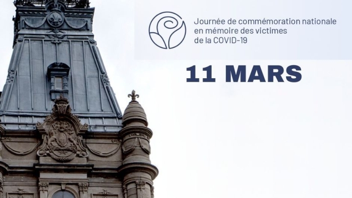 Journée de commémoration nationale en mémoire des victimes de la COVID-19