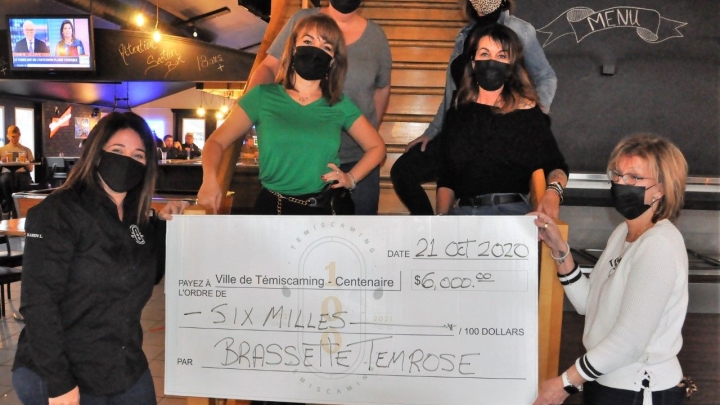 Brassette Temrose makes a donation of $ 6,000