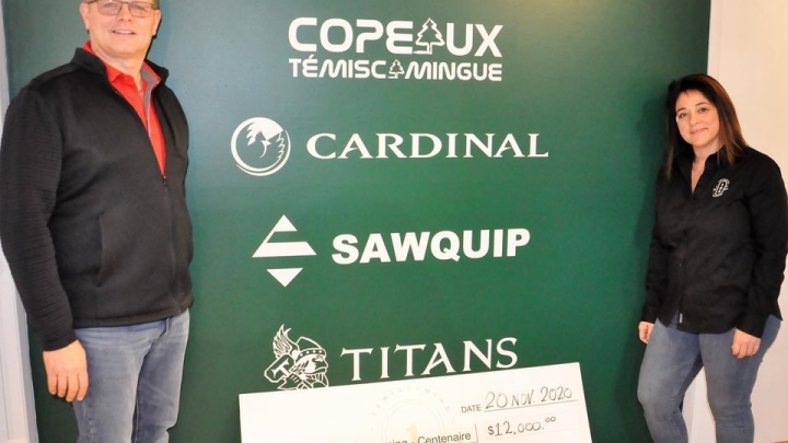 Labranche Entreprises becomes the first Pioneer Partner with a donation of $12,000