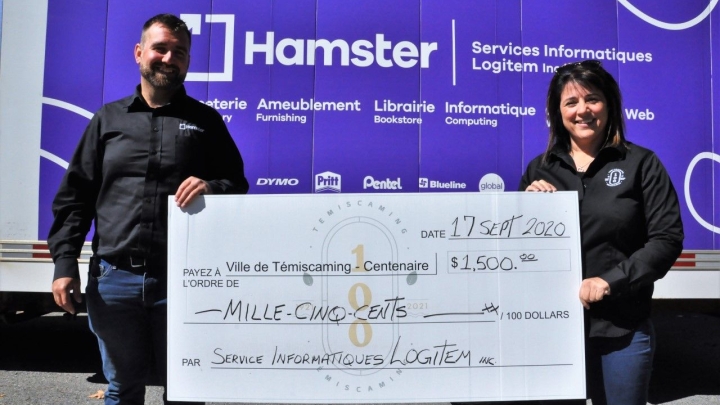 Logitem Informatic Services (Hamster) donates $1500