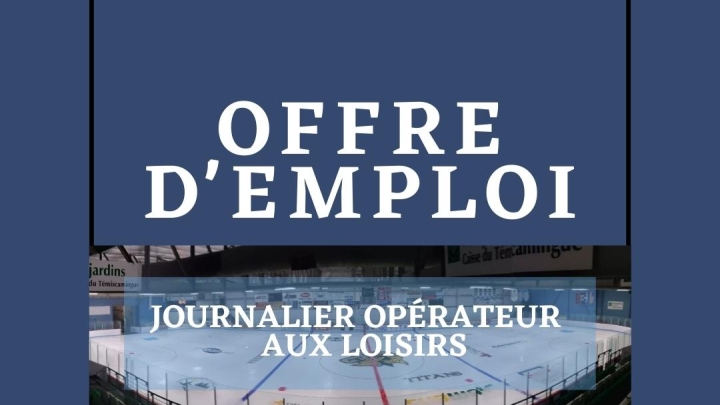 JOURNALIER OPÉRATEUR DES LOISIRS