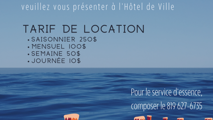 Marina de Témiscaming - location