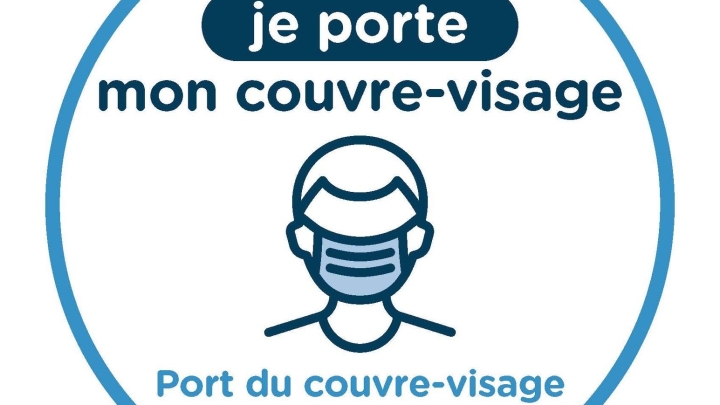Port du couvre-visage