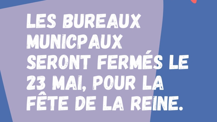 Bureaux municipaux - Congé