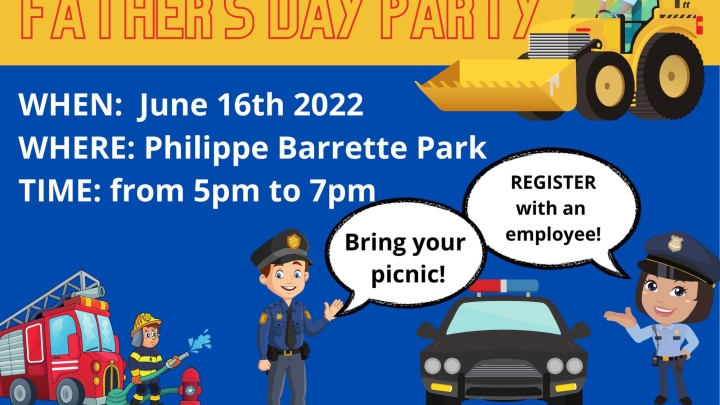 Father's day : June 16th