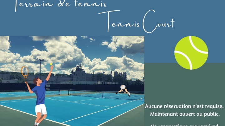 Terrain de tennis