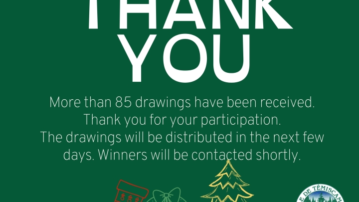 End of the Christmas Drawing Contest