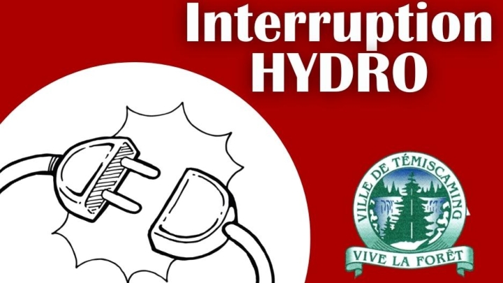 INTERRUPTION D'HYDRO