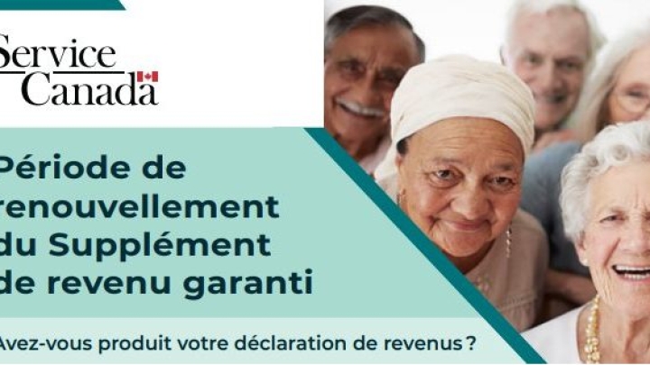 PÉRIODE DE RENOUVELLEMENT DU SUPPLÉMENT DE REVENU GARANTI