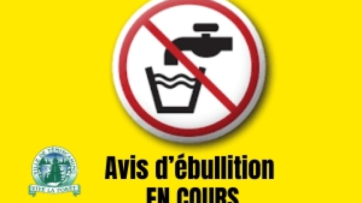 ATTENTION * Avis d'ébullition de l'eau