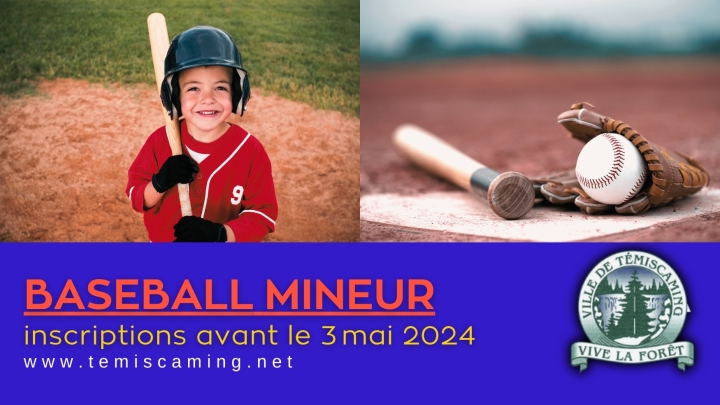 SAISON DE BASEBALL MINEUR |