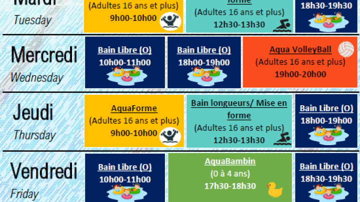 AQUATIC ACTIVITIES |