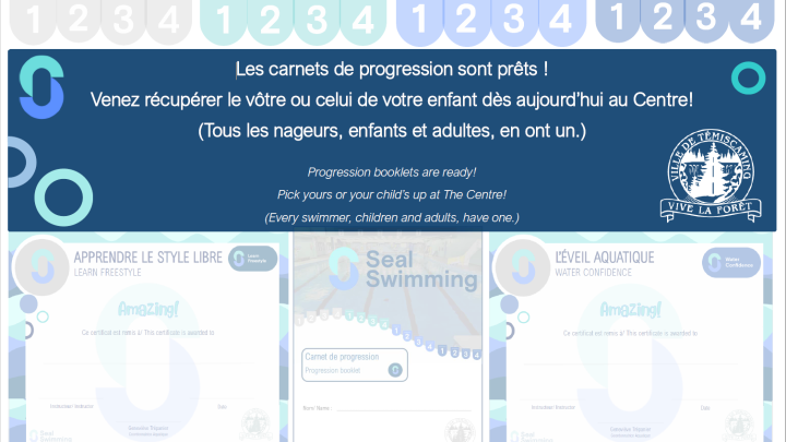 SWIMMING LESSONS | PROGRESSION BOOKLETS