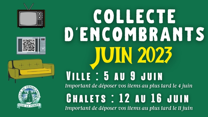 Collecte d'encombrants