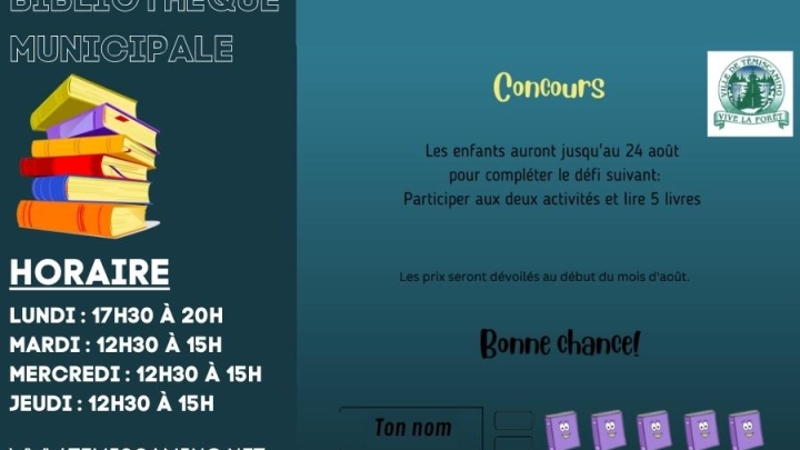 BIBLIOTHÈQUE MUNICIPALE | CONCOURS
