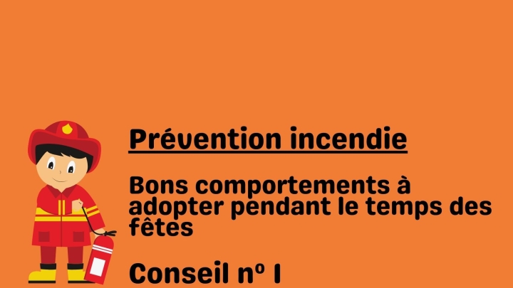 Prévention incendie - Conseil #1