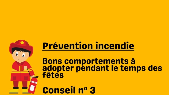 Prévention incendie - Conseil #3