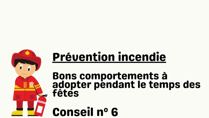 Prévention incendie - Conseil #6