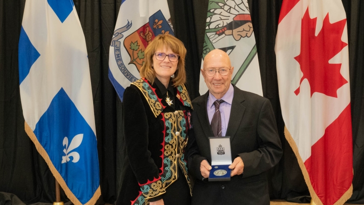 A LIFE DEDICATED TO OTHERS: RÉGIS BÉRUBÉ HONOURED BY THE LIEUTENANT GOVERNOR OF QUÉBEC