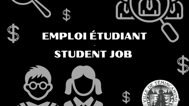Offre d'emploi - Formulaire pour les emplois étudiants