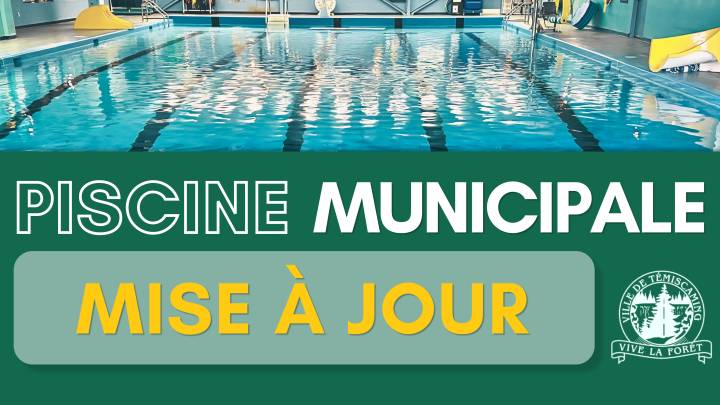 PISCINE MUNICIPALE | MISE À JOUR 