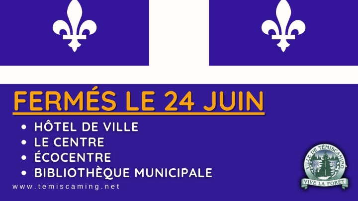 24 JUIN | FÊTE NATIONALE