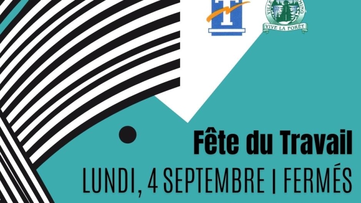 FERMETURE - 4 SEPTEMBRE 2023