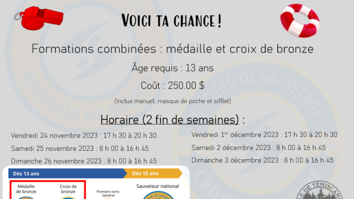 DEVENIR SAUVETEUR | VOICI TA CHANCE !