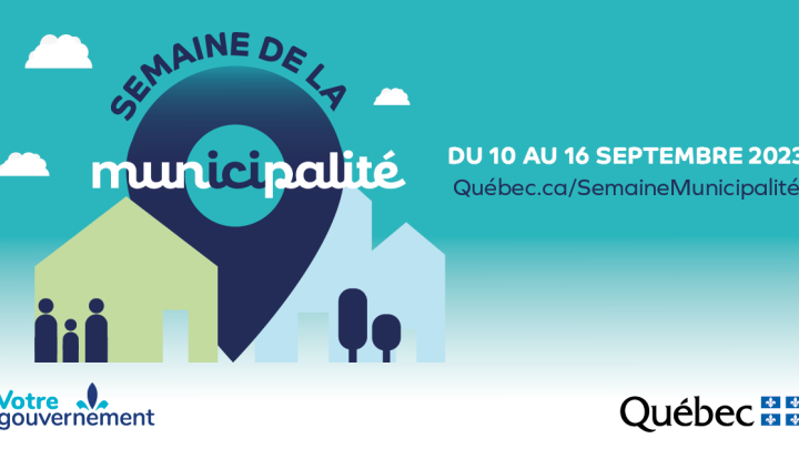 #SemaineMunicipalité2023 - Du 10 au 16 septembre