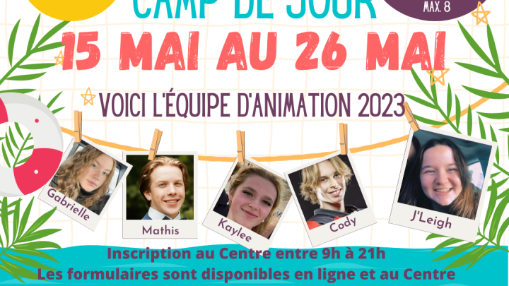 CAMP DE JOUR