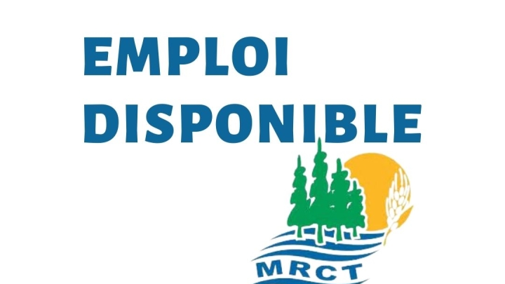 Une nouvelle opportunité d'emploi à la MRC de Témiscamingue.