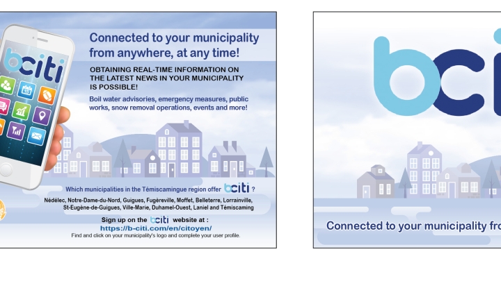 Connected anywere  and at any time with bciti