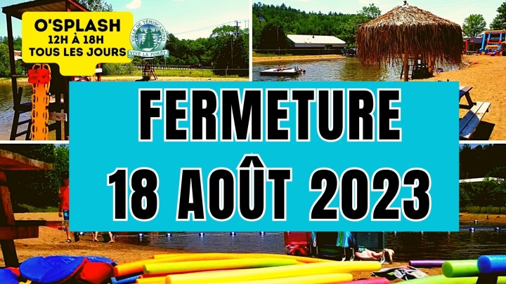 PLAGE PUBLIQUE O'SPLASH