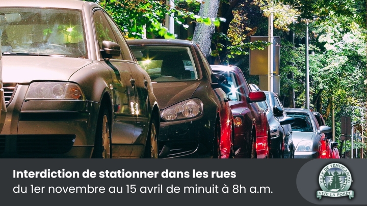 NO STREET PARKING | NOVEMBER 1, 2023