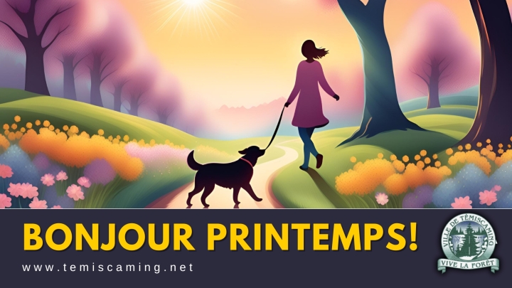 LE PRINTEMPS EST OFFICIELLEMENT ARRIVÉ!