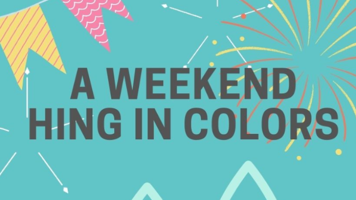 A Weekend High in Colors