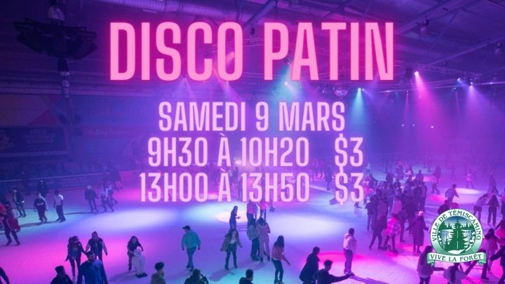 DISCO PATIN | 9 MARS 2024