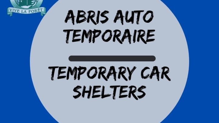 Temporary car shelters