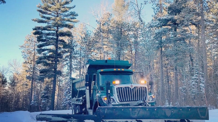 Déneigement à Témiscaming