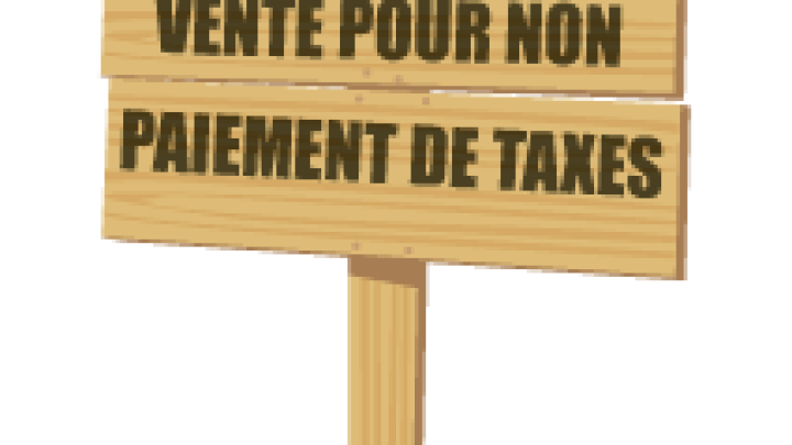 Properties for sale for non-payment of property taxes