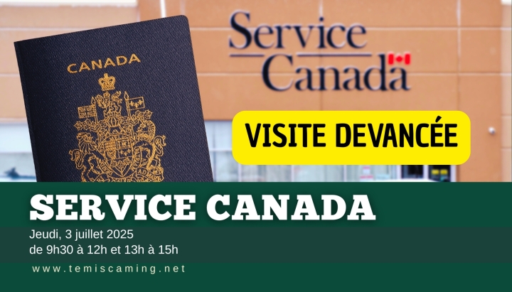 SERVICE CANADA (advanced date)