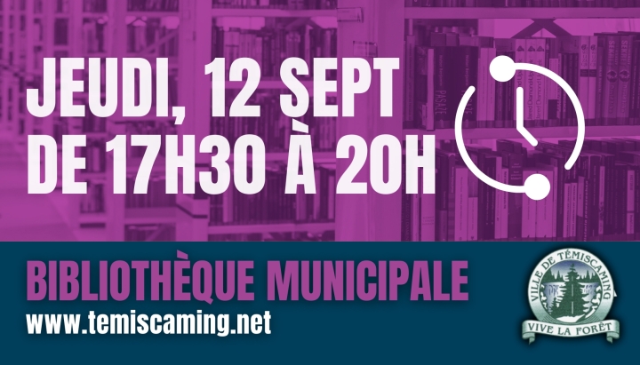 BIBLIOTHÈQUE MUNICIPALE |
