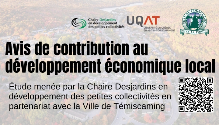 Avis de contribution au développement économique local