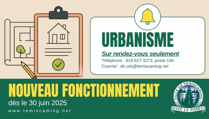 NEW PROCEDURE - URBAN PLANNING