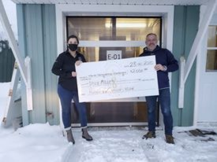 Le Rodéo du camion donates $2000